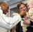 Kobe Bryant meets a St. Jude patient and her father
