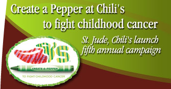 Chili's Create A Pepper to Fight Childhood Cancer