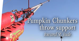Pumpkin Chunkers throw support toward St. Jude