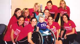 Up 'til Dawn participants at Texas Christian University
