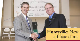 Huntsville: New affiliate clinic