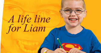 A life line for Liam
