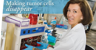 Making tumor cells disappear
