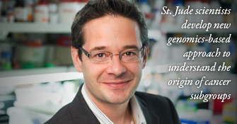 St. Jude scientists develop new genomics-based approach to understand the origin of cancer subgroups