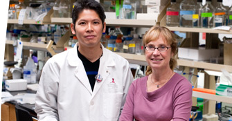 Linda Hendershot and Yuichiro Shimizu