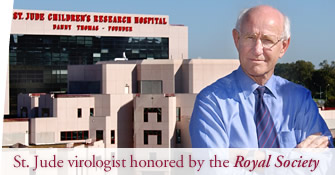 St. Jude virologist honored by the Royal Society