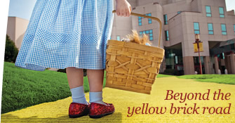 Beyond the yellow brick road