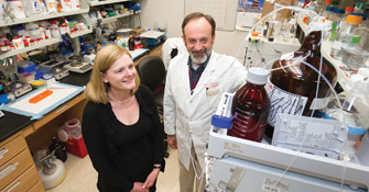 Mary Pinkel with Clinton Stewart, PharmD