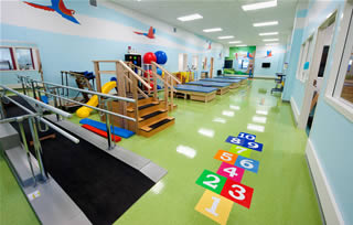 View of the CVS Rehabilitation Center at St. Jude.