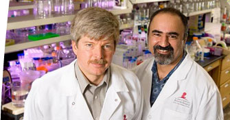 Richard Kriwacki, PhD, and Charles Galea, PhD