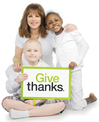 Marlo Thomas and St. Jude patients