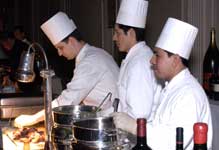 Chefs at the Taste of New York dinner