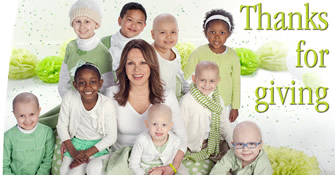 Marlo Thomas and St. Jude patients
