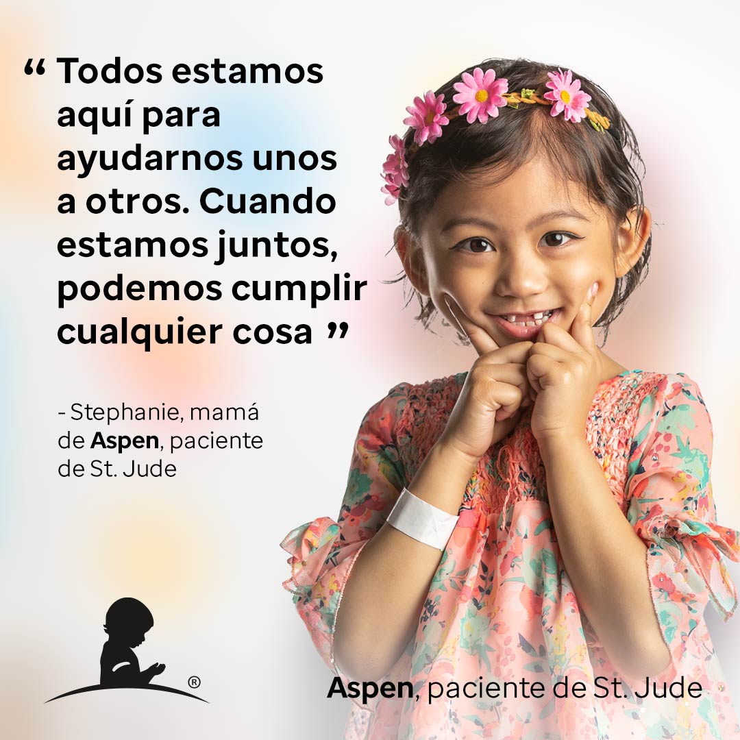 5 Frases Positivas de los Pacientes y Donantes - St. Jude Children's  Research Hospital