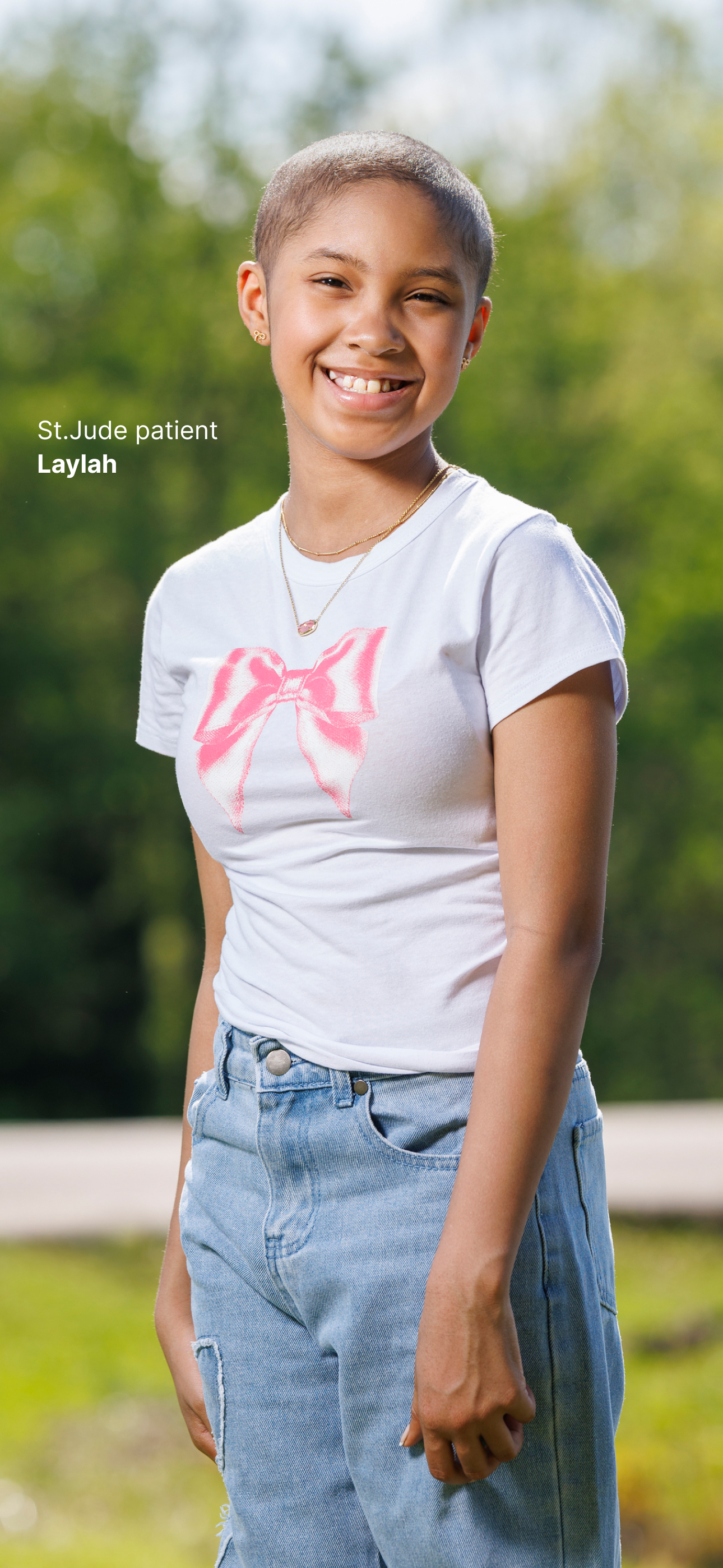 St. Jude Patient Laylah