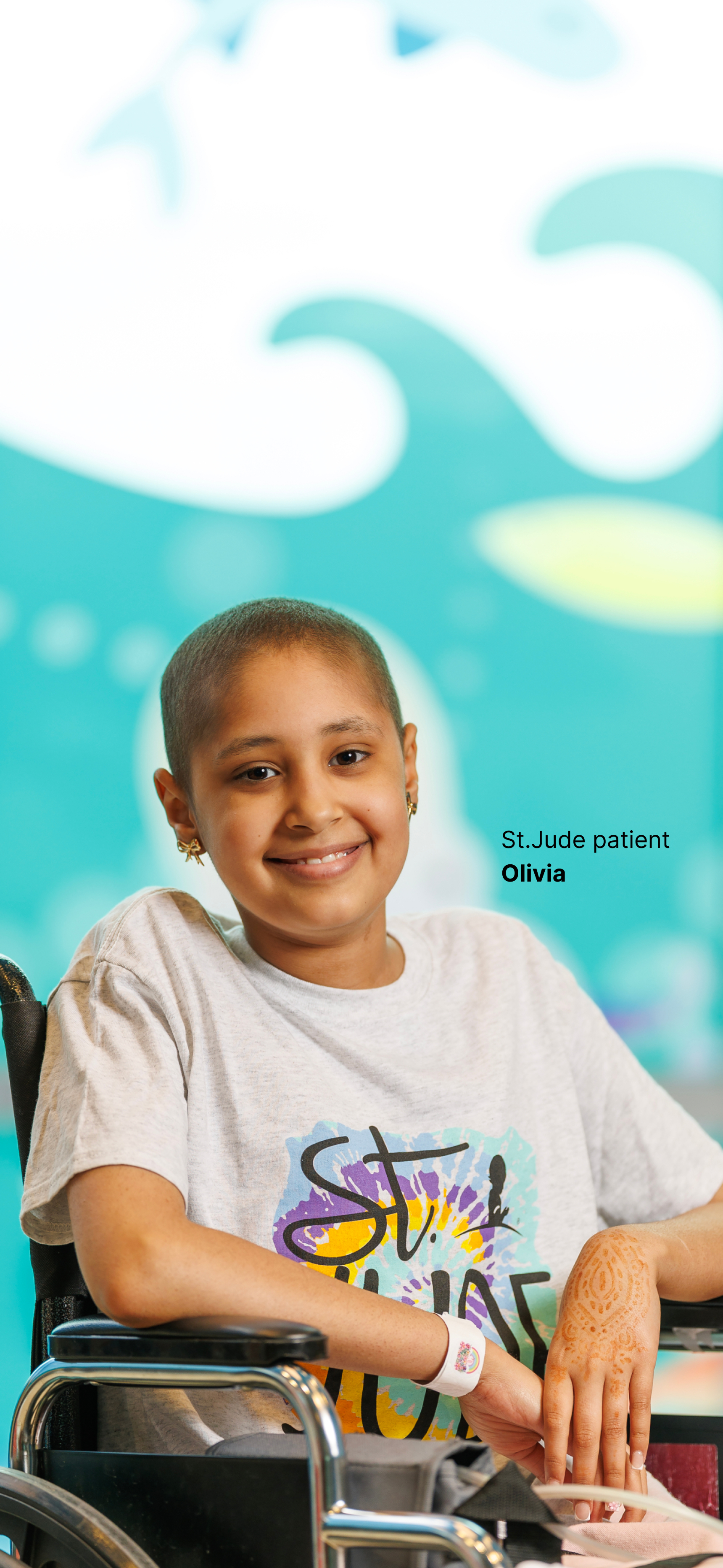 St. Jude patient Olivia