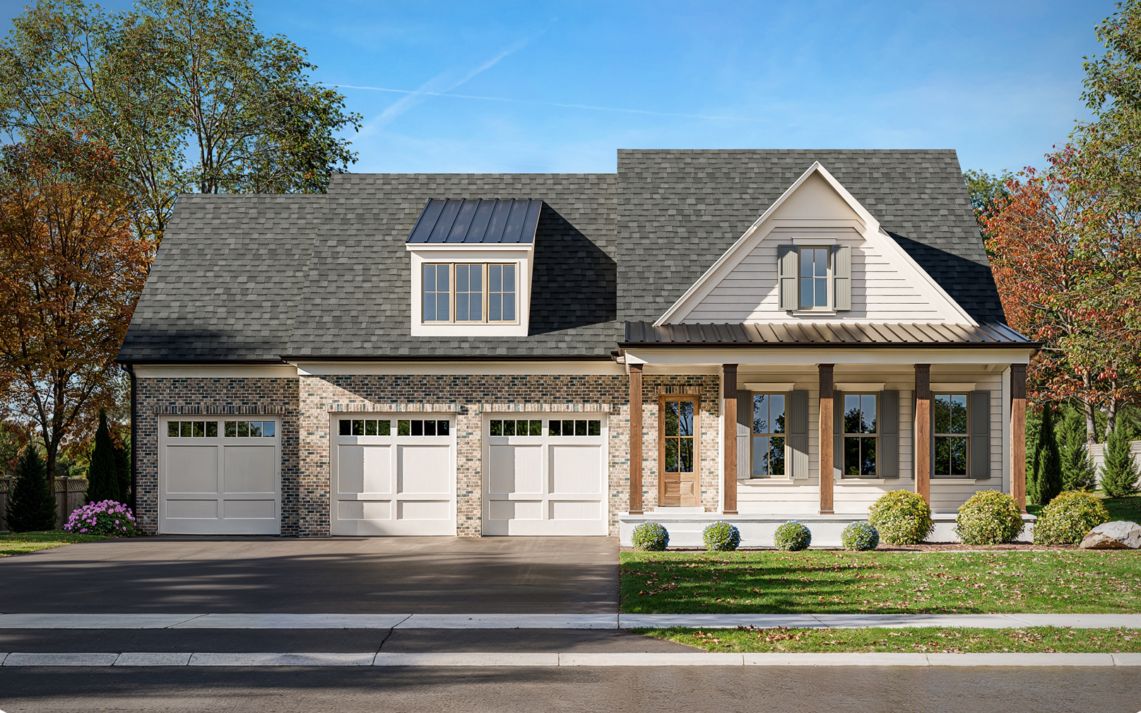 Artistic rendering of the Memphis St. Jude Dream Home Giveaway house.