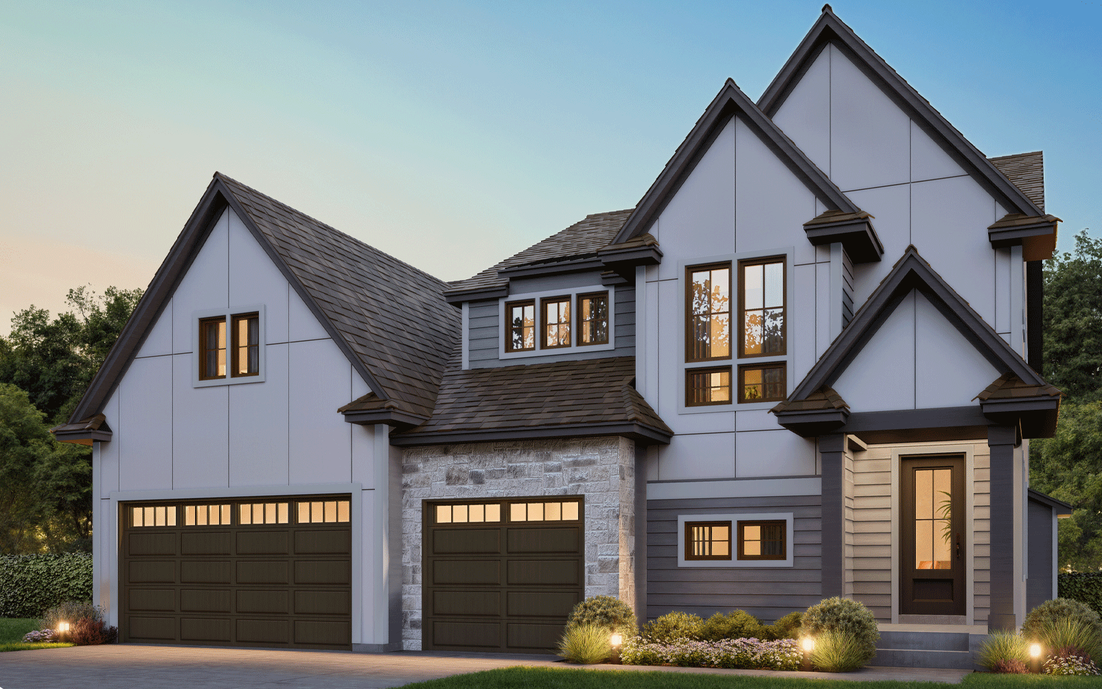 Artistic rendering of the Minneapolis St. Jude Dream Home Showplace house.