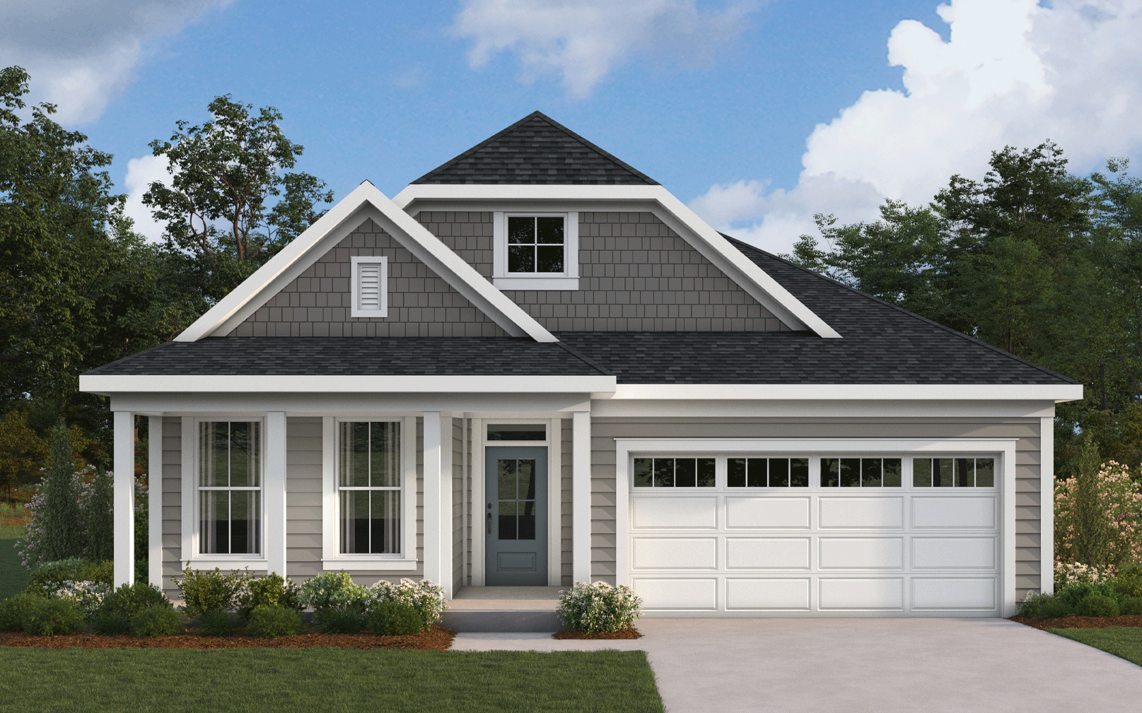 Artistic rendering of the Cincinnati St. Jude Dream Home Giveaway house.