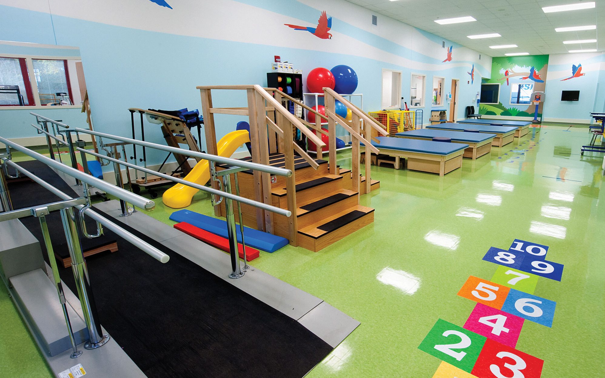 Image of the Rehab Facility at St. Jude Children's Research Hospital