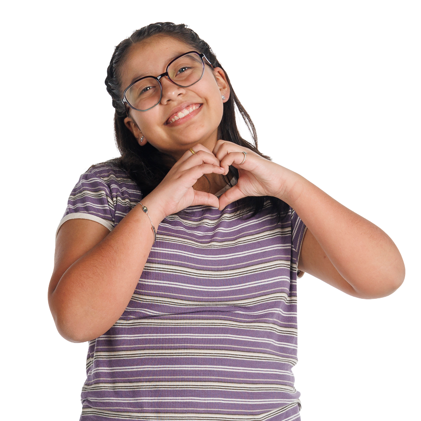 Aylin, paciente de St. Jude