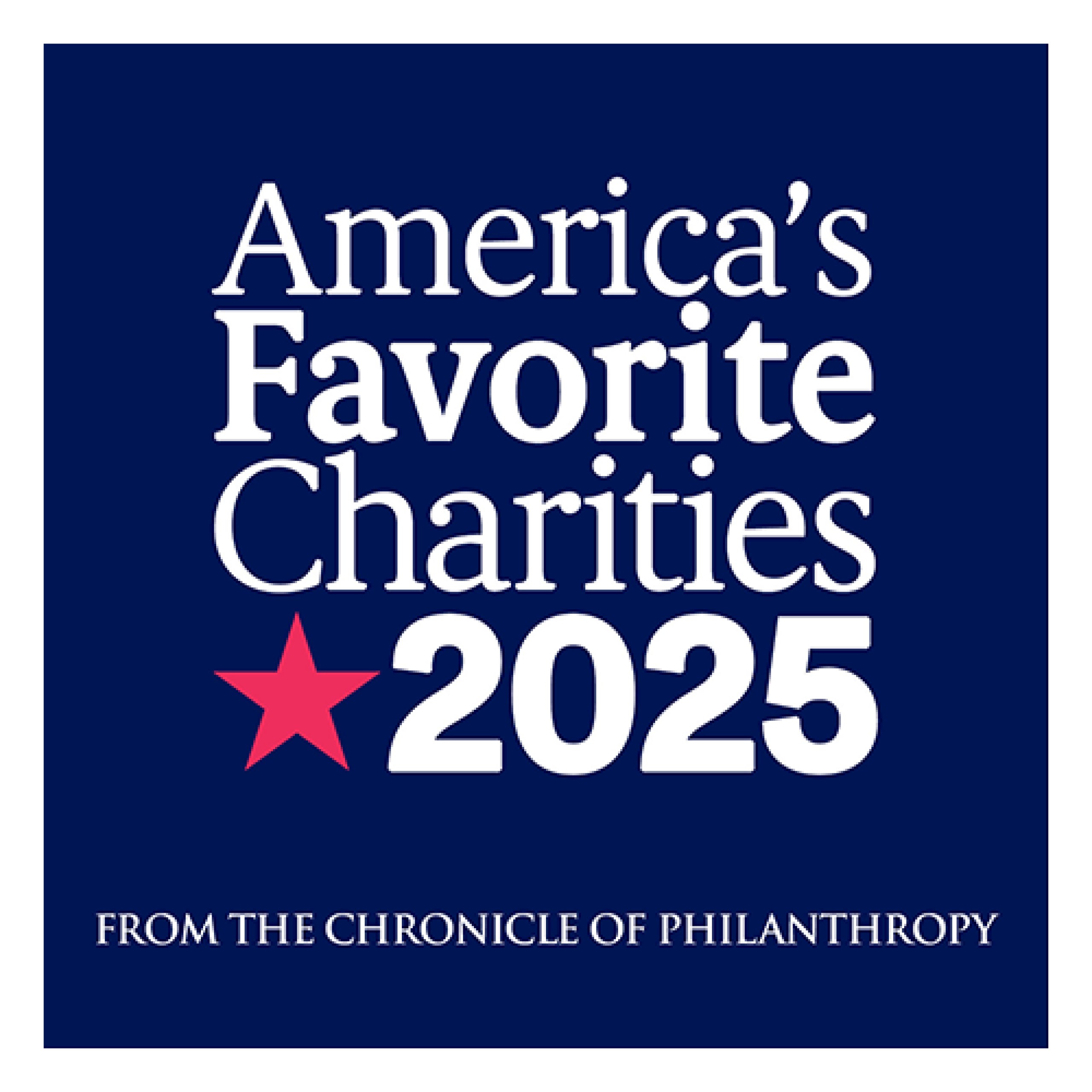 Chronicle of Philanthropy America's Favorite Charity