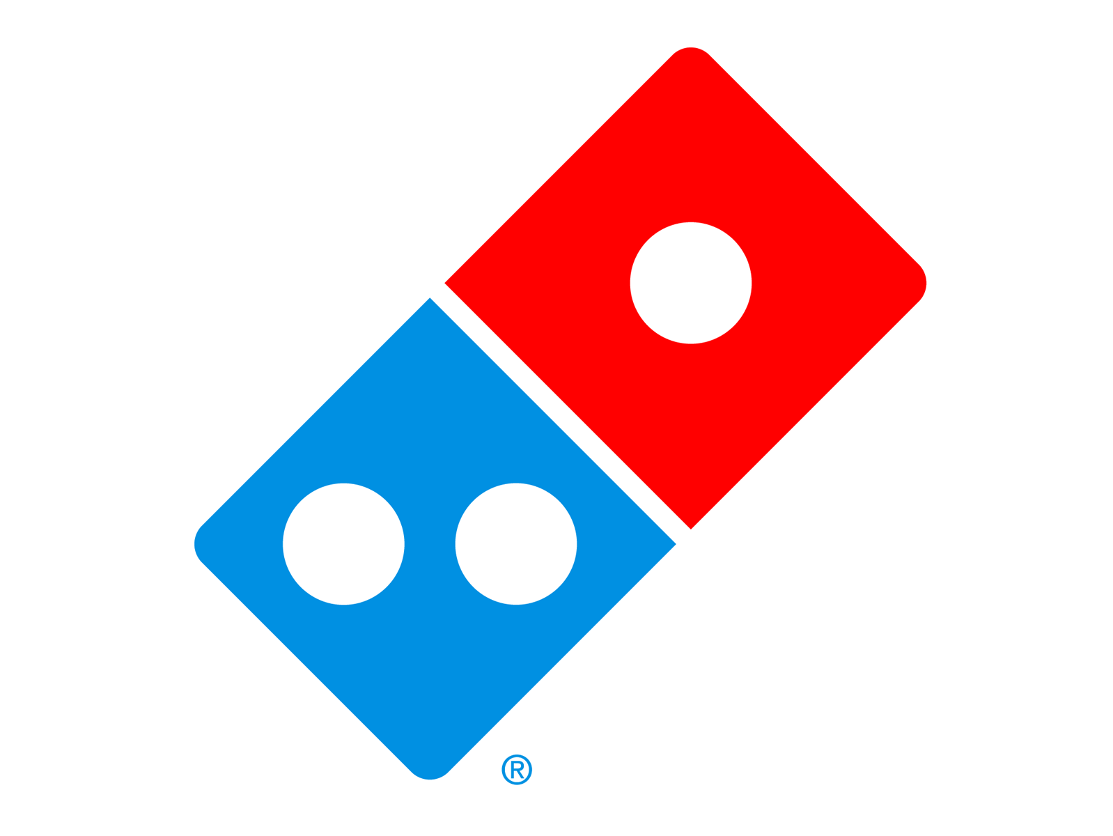Logo de Domino's, patrocinador del Sorteo Dream Home de St. Jude