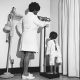 St. Jude nurse and patient