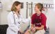 Monika Metzger, MD, with patient
