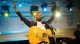 Travis Greene thanks the crowd after he plays.
