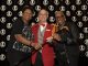 Jimmy Ogle and David Porter with a woman on the step and repeat