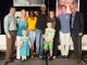 Richard Shadyac, Jr., on stage with St. Jude patients and families