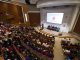 A wide shot of the convocation ceremony.