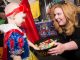 Snow White patient trick-or-treat at St. Jude.