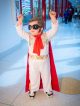 St. Jude patient Kayden dressed as Elvis Presley.