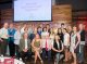 St. Jude patient graduates with families and friends
