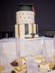 a 3-tiered graduation cake