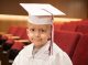 Kindergarten graduate Benjamin