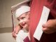 Kindergarten graduate Olivia