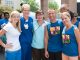 St. Jude staff with Peoria runners Jordan Tanner and Dawn Tanner