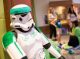 A stormtrooper cheerleader