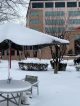 St. Jude Campus in snow