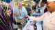 Catherine Lam, MD, International Outreach Program, and Alberto Pappo, MD, Oncology join the line for ice cream.