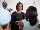 Dr. Pascale Yola Gassant speaks to the media.