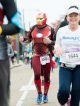 Ironman running in the  St. Jude marathon.