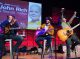 Rodney Clawson, Kristian Bush, and another male performer on stage.