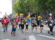 Participants walking down Union Avenue