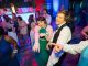 Teens dance at the prom.
