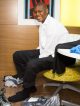 Boy getting ready for prom