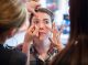 Girl getting make-up done